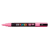 UNI Dekormarker, 0,9-1,3 mm, UNI "Posca PC-3M", rózsaszín