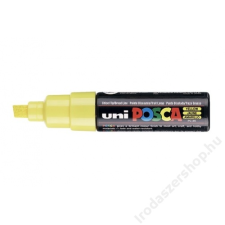 UNI Dekormarker, 8 mm, UNI Posca, sárga (TUPC8KS) filctoll, marker