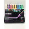 UNI Dekormarker készlet, 1,8-2,5 mm, UNI Posca PC-5M, 8 különböző pasztell szín (TUPC5MPASZTELL)