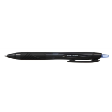 UNI Golyóstoll, 0,35 mm, nyomógombos, fekete tolltest,  "SXN-157S Jetstream Sport", kék toll
