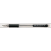 UNI Golyóstoll, 0,4 mm, nyomógombos, UNI "SN-101 Laknock Fine", fekete
