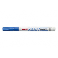 UNI Lakkmarker, 0,8-1,2 mm, UNI "PX-21", sötétkék filctoll, marker