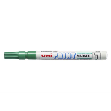 UNI Lakkmarker, 0,8-1,2 mm, UNI &quot;PX-21&quot;, zöld filctoll, marker