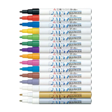 UNI Lakkmarker 0,8-1,2mm, Uni PX-21 barna filctoll, marker