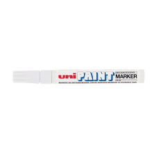 UNI Lakkmarker, 2,2-2,8 mm, UNI "PX-20", fehér filctoll, marker