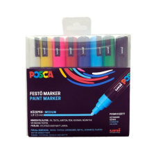 UNI Marker Uni Posca PC-5M 8 db-os készlet filctoll, marker