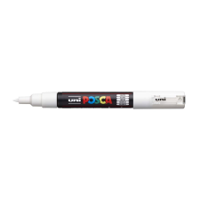 UNI Posca PC-1M dekormarker fehér (PC-1M WHITE(E)) filctoll, marker