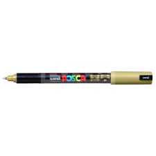 UNI Posca PC-1MR ARANY színű tűhegyű dekormarker-filctoll 0.7 mm - 41961U filctoll, marker