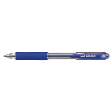 UNI SN-100 Laknock Nyomógombos Golyóstoll - 0.25 mm / Kék (SN-100(05) BLUE) toll
