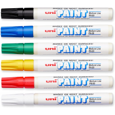 UNIBALL Lakkmarker Uni PX-20 2,2-2,8MM (lakkfilc) fekete filctoll, marker