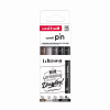 UNIBALL UNI PIN 5 darabos rajzmarker készlet Lettering (Brush Sepia, Brush Light Grey, Brush Dark Grey, Brush Black,fekete rajzmarker: 0,8 mm)