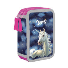 Unicorn háromszintes üres tolltartó tolltartó