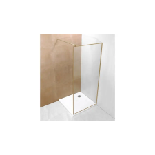 Unicspot Zuhanyfal arany szegélyű 100x190 A-20P-3 kád, zuhanykabin