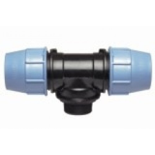 Unidelta KPE T idom külső menettel 40x1x40 öntözéstechnikai alkatrész