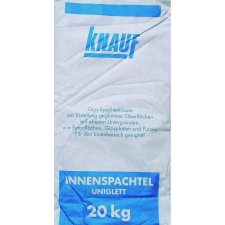 Uniglett vékonyvakolat 20 kg glett, gipsz, csemperagasztó, por