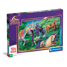 Unikornis Akadémia Meadow 104 db-os Super puzzle Clementoni puzzle, kirakós