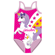 Unikornis baba fürdőruha kislányoknak - egyrészes fürdőruha - világosrózsaszín - 98 gyerek fürdőruha