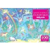  Unikornis - Matricás könyv és kirakó /100 darabos kirakóval