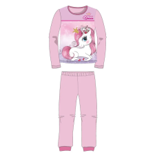 UNIKORNIS Princess Light Pink gyerek hosszú pizsama 8 év / 128 cm gyerek hálóing, pizsama