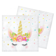 UNIKORNIS szalvéta 20 db-os 33x33 cm party kellék