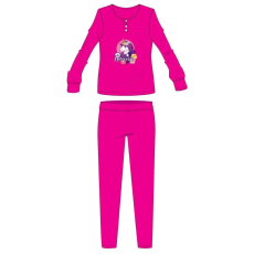  Unikornis téli pamut gyerek pizsama - interlock pizsama - pink - 122