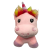 UNIKORNIS Unikornis Pink plüss figura 16 cm