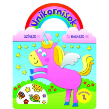 Unikornisok 1. - Színezd ki és ragaszd be matricákkal kreatív és készségfejlesztő