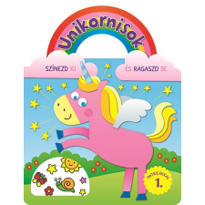 Unikornisok - Színezd ki és ragaszd be matricákkal 1. gyermek- és ifjúsági könyv