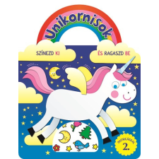  Unikornisok - Színezd ki és ragaszd be matricákkal 2. gyermek- és ifjúsági könyv
