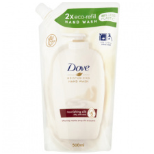 Unilever Dove folyékony szappan supreme finom selyemkrém utántöltő 500 ml tisztító- és takarítószer, higiénia