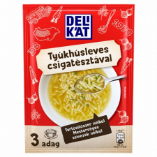Unilever Magyarország Kft. Delikát tyúkhúsleves csigatésztával 40 g alapvető élelmiszer