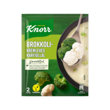 Unilever Zrt Élelmiszer Knorr leves- Brokkolikrémleves karfiollal 51g alapvető élelmiszer