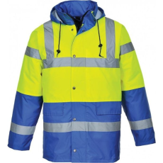 Unimet Portwest S466 Jól Láthatósági Kabát - M, Sárga/Királykék (KUR S466Y M)