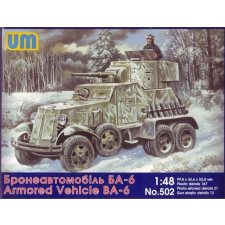  Unimodels BA-6 Soviet armored vehicle 1:48 (UM502) makett