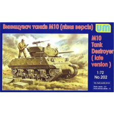  Unimodels M10 tank destroyer, late 1:72 (UM202) makett
