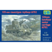  Unimodels M7B2 105mm Howitzer Motor Carriage 1:72 (UM228) makett