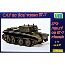  Unimodels SPG based on the BT-7 chassis 1:72 (UM247) makett