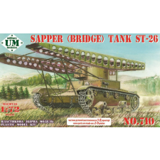  Unimodels ST-26 sapper (bridge) tank, rubber tracks 1:72 (UMT710) makett