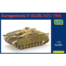  Unimodels Sturmgeschutz IV (Sd.Kfz.167)/1944 1:72 (UM551) makett