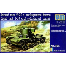  Unimodels T-26 mit Zylinderturm 1:72 (UMT361) makett