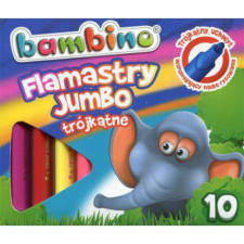 UNIPAP Bambino: Jumbo színes filctoll 10db-os szett filctoll, marker