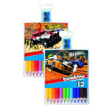 UNIPAP Hot Wheels színes ceruza szett 12 db-os színes ceruza