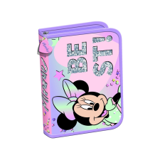 UNIPAP Minnie egér pasztell színű kihajtható tolltartó 21x14x3,5cm tolltartó