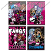 UNIPAP Monster High 3. osztályos vonalas 4 db-os füzetcsomag (vegyes minta), A5/12-32 - Unipap