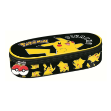 UNIPAP Pokémon Pikachu ovális tolltartó 23x9,5x6cm tolltartó