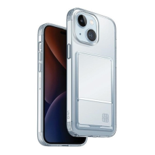 Uniq Air Fender Apple iPhone 15 kártyatartós tok, átlátszó tok és táska