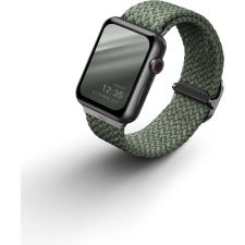 Uniq Aspen Apple Watch S3/4/5/6/7 Fonott szíj 38/40 mm - Zöld (UNIQ-40MM-ASPGRN) okosóra kellék