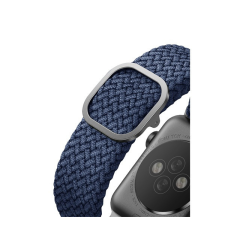 Uniq Aspen fonott szíj Apple Watch 38/40mm, kék okosóra kellék