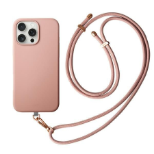 Uniq Coehl Creme Magnetic Charging tok iPhone 16 Pro - rózsaszín tok és táska