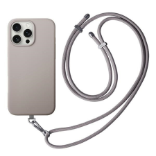 Uniq Coehl Creme Magnetic Charging tok iPhone 16 Pro - tópszürke tok és táska